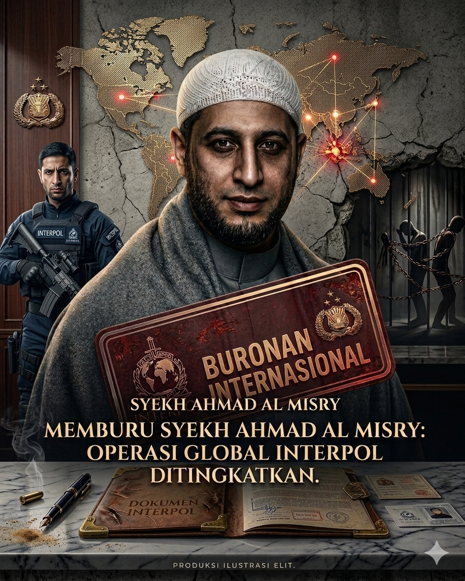 Polri Ajukan Red Notice Interpol untuk Tangkap Syekh Ahmad Al Misry