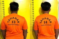 Dua tersangka penyelewengan solar bersubsidi ditangkap polisi di Kuantan Mudik (Dok.Polsek Kuantan Mudik)