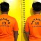 Dua tersangka penyelewengan solar bersubsidi ditangkap polisi di Kuantan Mudik (Dok.Polsek Kuantan Mudik)