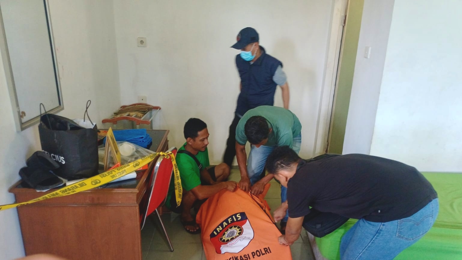 Pria Lansia Asal Simalungun Ditemukan Tewas di Kamar Hotel Teluk Kuantan