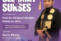 Prof. Dr. Ali Musri Semjan Putra, Lc., M.A. (Dok.Istimewa)