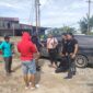 Tersangka SL (25 waktu diamankan oleh Tim Tim Resmob Satuan Reserse Kriminal (Satreskrim) Polres Kuantan Singingi Dok.HumaspolresKuansing)