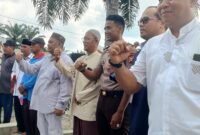 Pejabat Yang Hadir dalam Acara Peresmian Timbang Digital Sawit di Desa Air Mas Singingi (Dok.Nursahid/GNews86)