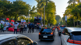 Aktivitas penyampaian aspirasi di tiga lokasi Jakarta mendorong penerapan rekayasa lalu lintas dan pengamanan terpadu guna menjaga ketertiban serta kelancaran mobilitas masyarakat.(sumber foto : Kompas.com)