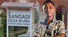 Sangadi (Kepala Desa) Ikuna, Mulyono Mamonto SH