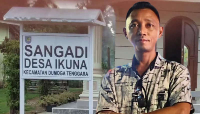 Sangadi (Kepala Desa) Ikuna, Mulyono Mamonto SH