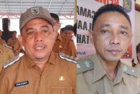Bupati Bolmong Yusra Alhabsy SE dan Sangadi Ikuna Mulyono Mmonto SH