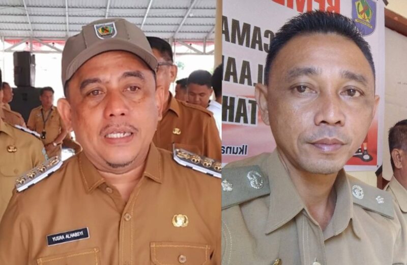 Bupati Bolmong Yusra Alhabsy SE dan Sangadi Ikuna Mulyono Mmonto SH