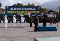 Upacara pelantikan prajurit Tantama gelombang II 2026, Bitung, Sulawesi Utara (foto: istimewa)
