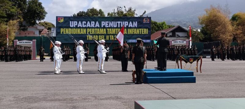 Upacara pelantikan prajurit Tantama gelombang II 2026, Bitung, Sulawesi Utara (foto: istimewa)