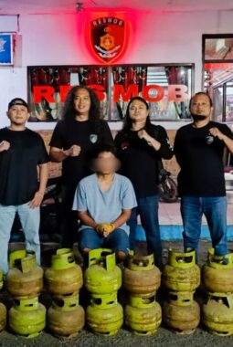 Spesialis Pencuri Tabung Gas Berhasil Ditangkap URC Polres Kotamobagu