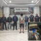 Tersangka saat diamankan Tim URC