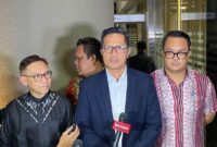 Kuasa Hukum FA, Febri Diansyah saat memberikan keterangan kepada sejumlah wartawan (foto: istimewa)