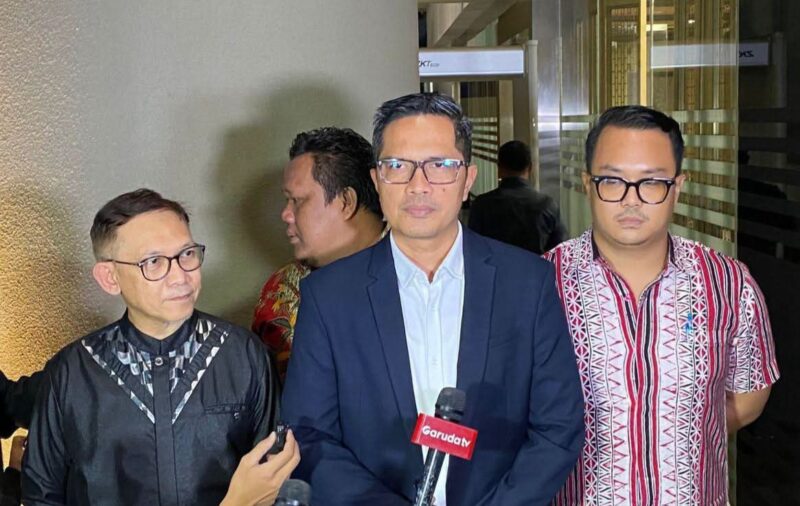 Kuasa Hukum FA, Febri Diansyah saat memberikan keterangan kepada sejumlah wartawan (foto: istimewa)