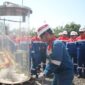 Direktur Penunjang Bisnis PT Pertamina (Persero) M. Erry Sugiharto saat memeriksa aset di lokasi. (Foto: istimewa)