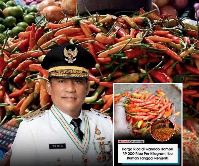 Gubernur Sulut Yulius Stevanus Komaling (Foto:Manadocomunity)
